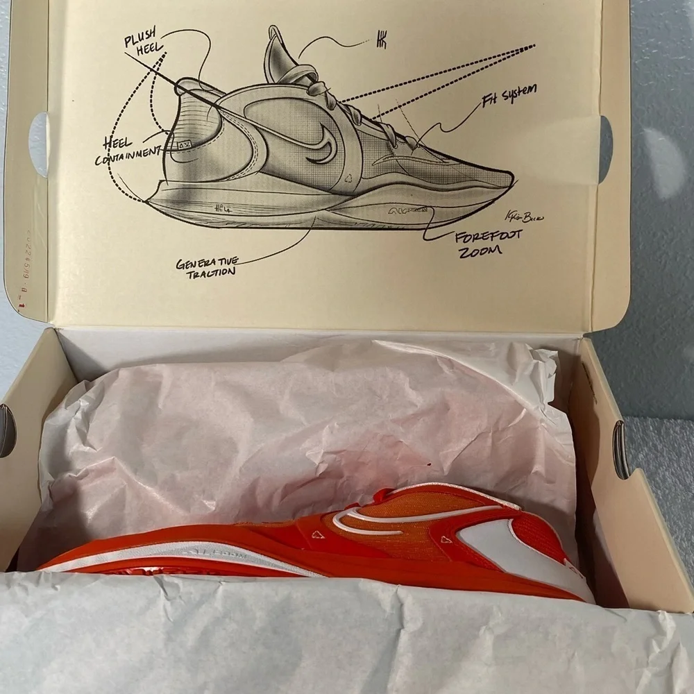 Nike Kyrie Low 5 TB Promo Team Orange/White size 9.5